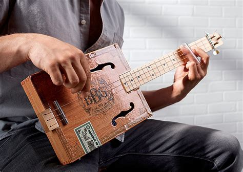 cigar box slide guitar